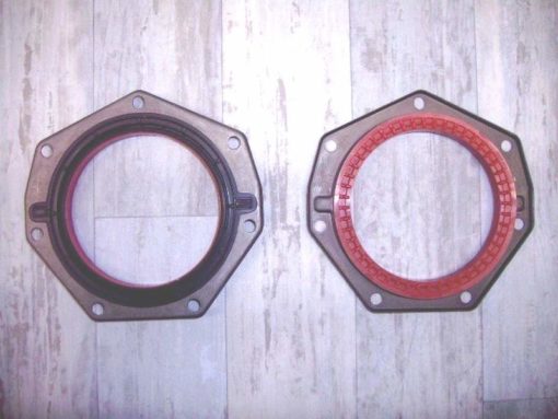 Deckel mit Wellendichtring hinten