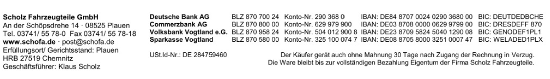 Scholz Multicar Ersatzteile Shop