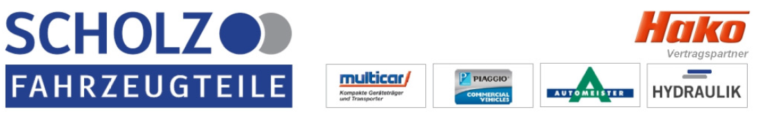 Scholz Multicar Ersatzteile Shop