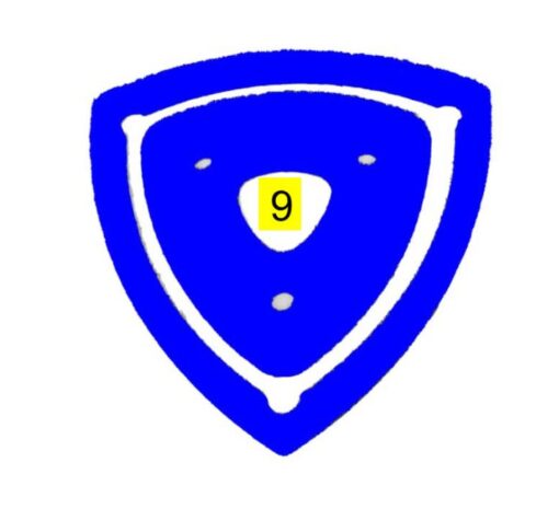 Orbital-Pad blau 17(430) 5 St.