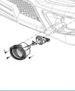 Nebelscheinwerfer links