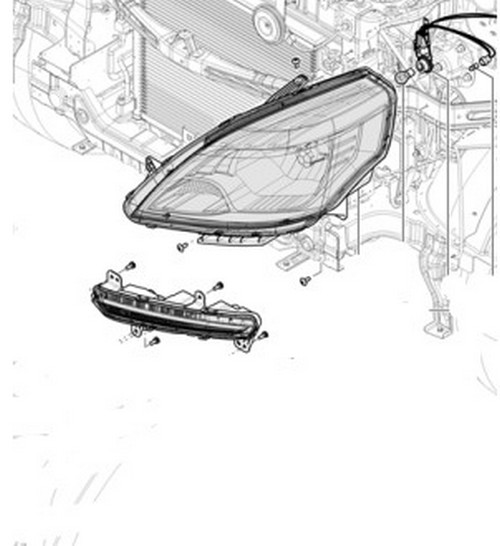 LED-Tagfahrlicht links